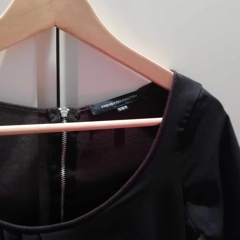 Navy blue French connection dress